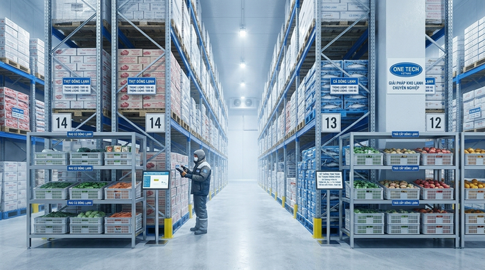 Tải trọng kệ kho lạnh cho hàng pallet tại Đắk Lắk Tính tải trọng kệ kho lạnh theo pallet hàng hóa