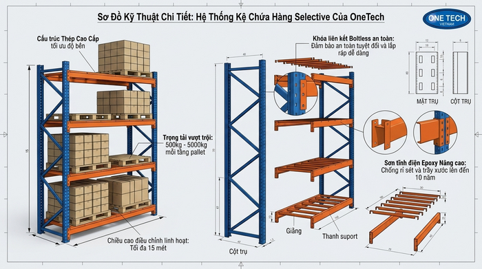 Bản vẽ kỹ thuật chi tiết kệ Selective Đắk Lắk Bản vẽ kỹ thuật chi tiết kệ Selective Đắk Lắk