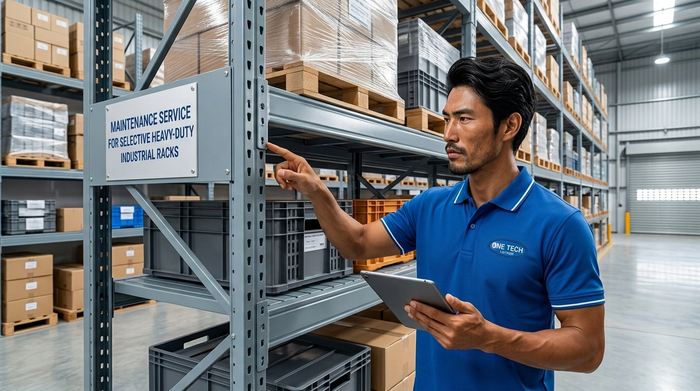 Dịch vụ bảo trì kệ Selective tại Tây Nguyên của OneTech Dịch vụ bảo trì kệ Selective tại Tây Nguyên của OneTech