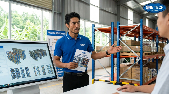 Chọn đơn vị lắp đặt kệ kho thông minh tại Đắk Lắk