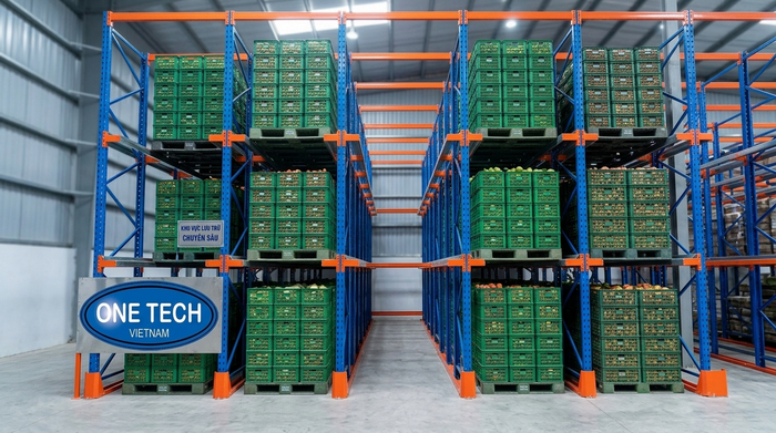 Kệ Drive-in chịu tải trọng lớn cho kho nông sản
