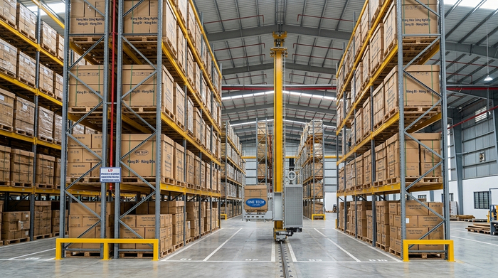 Tích hợp kệ trung tải với Stacker-Crane Đắk Lắk Kết hợp kệ trung tải và Stacker-Crane Đắk Lắk trong kho hàng