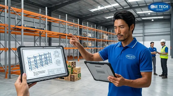 Khảo sát lắp đặt kệ Push Back Đắk Lắk Khảo sát mặt bằng lắp đặt Kệ Push Back Đắk Lắk