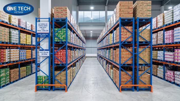 Kệ kho FMCG Đắk Lắk tối ưu lưu trữ hàng tiêu dùng nhanh Kệ kho FMCG Đắk Lắk cho hàng tiêu dùng nhanh trong kho công nghiệp