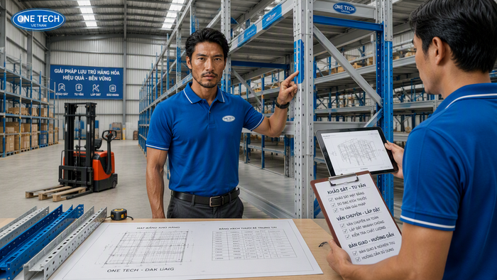 Quy trình lắp đặt kệ trung tải tại Đắk Lắk Quy trình lắp đặt kệ trung tải tại Đắk Lắk